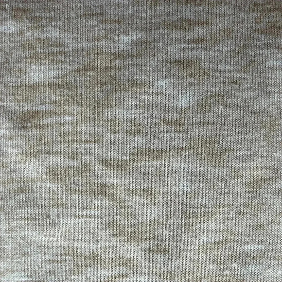 Sleeveless woman’s oatmeal color baby doll top. Size: L. - Picture 10 of 10